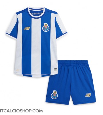Porto Prima Maglia Bambino 2025-26 Manica Corta (+ Pantaloni corti)
